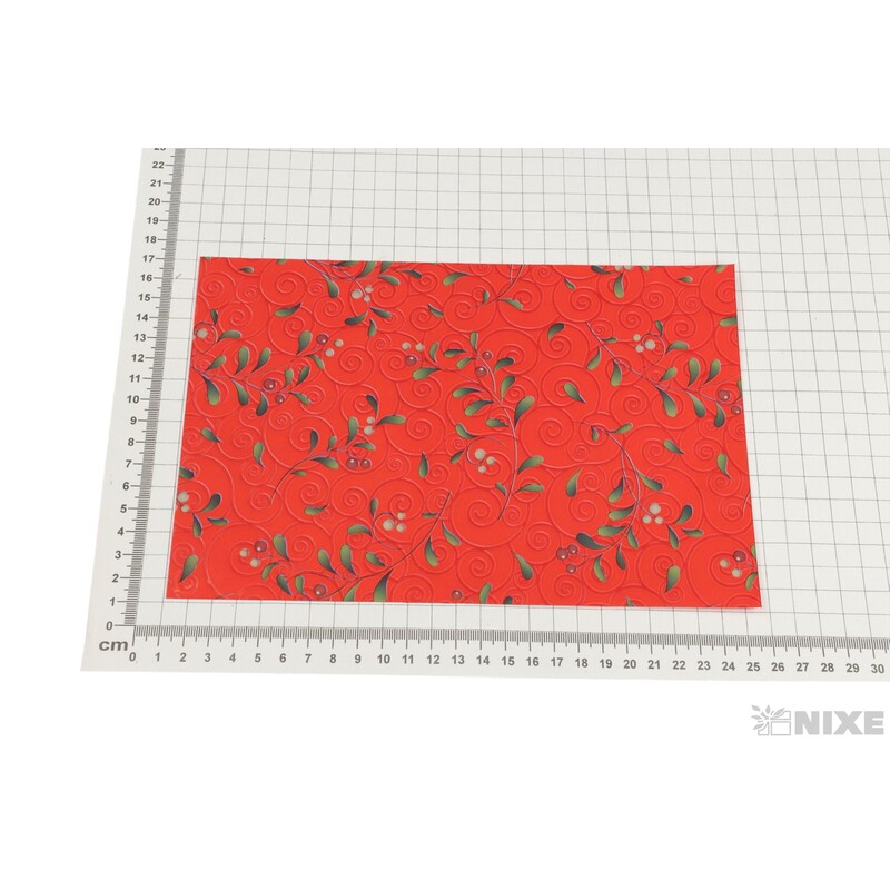 SÁČEK 16x25cm U-T80PCC*ČERVENÁ