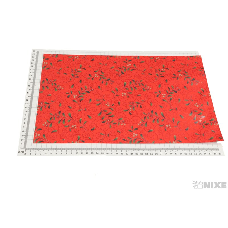 SÁČEK 25x40cm U-T80PCC*ČERVENÁ