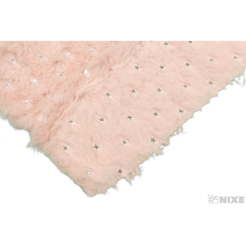 KOŽEŠINA HVĚZDY 14cmx150cm*RŮŽOVÁ