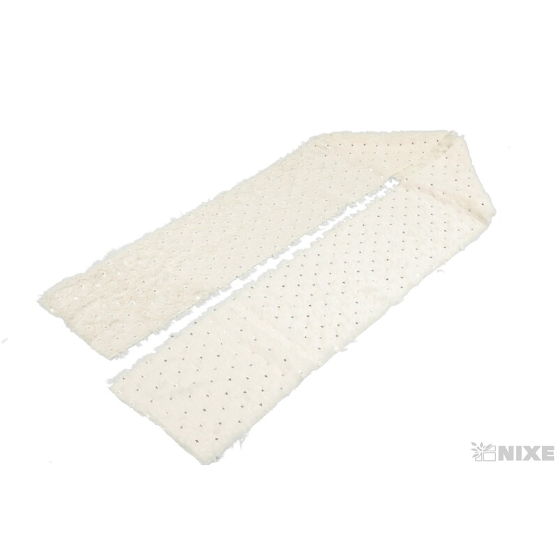 KOŽEŠINA HVĚZDY 14cmx150cm*KRÉMOVÁ