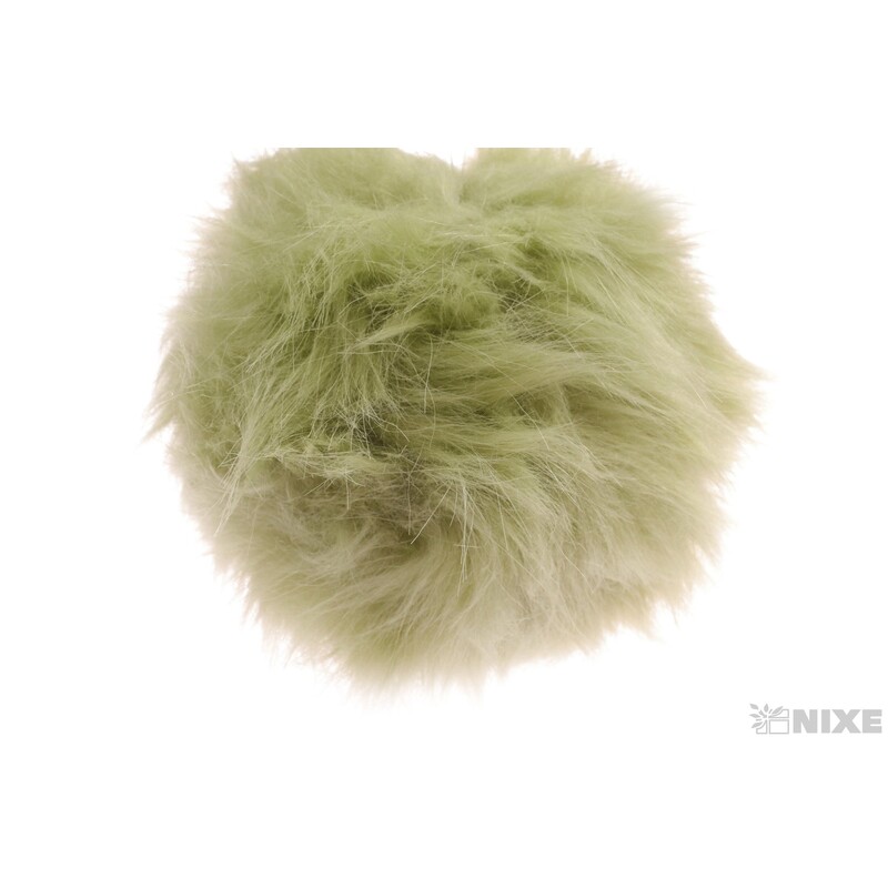 ZÁVĚS KOULE KOŽEŠINA 10cm*MÁTOVÁ