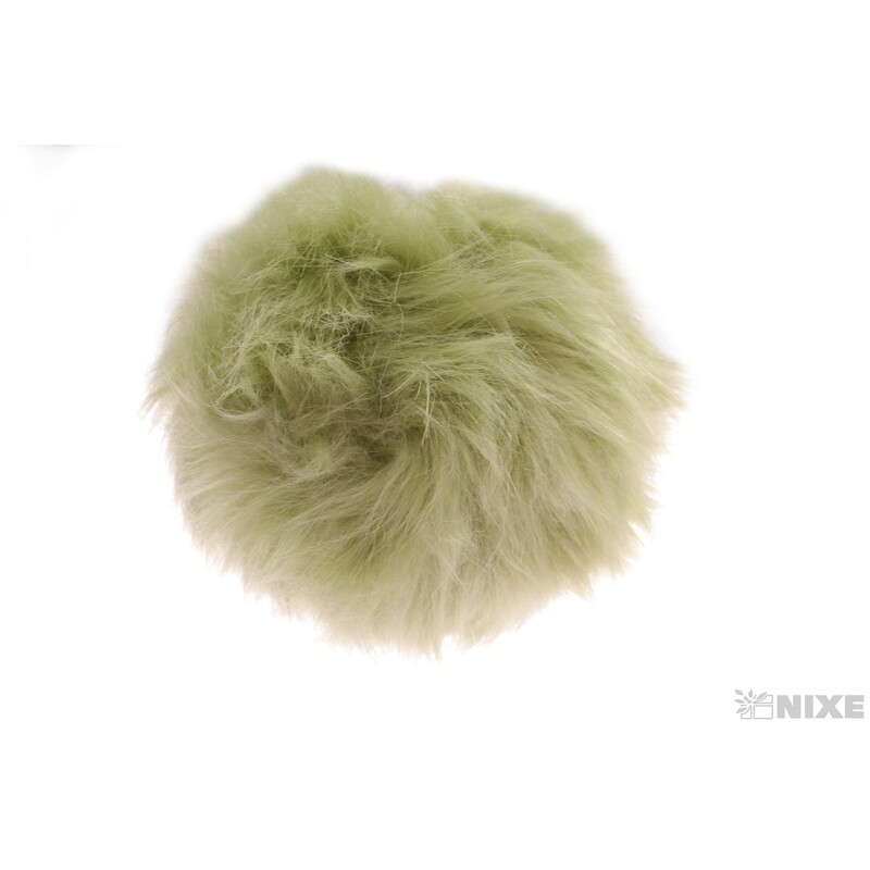 ZÁVĚS KOULE KOŽEŠINA 10cm*MÁTOVÁ