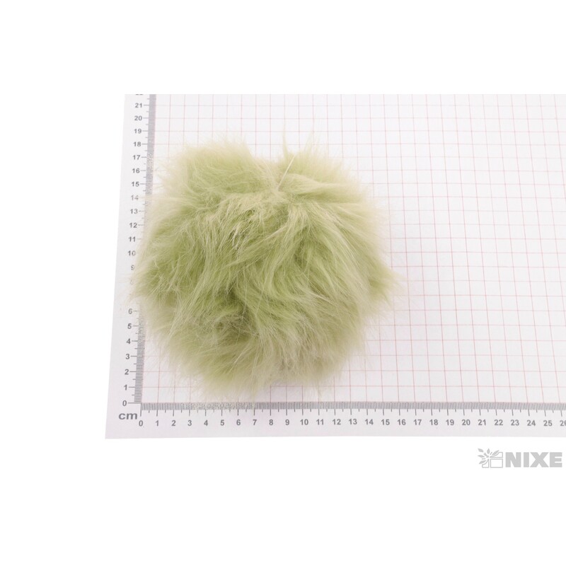 ZÁVĚS KOULE KOŽEŠINA 10cm*MÁTOVÁ