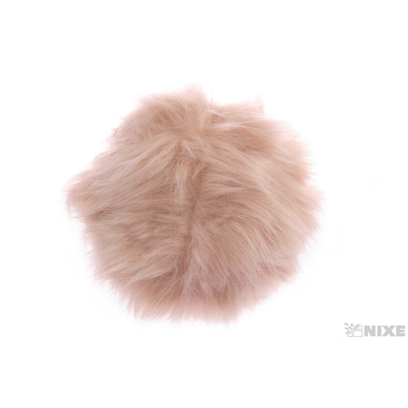 ZÁVĚS KOULE KOŽEŠINA 15cm*RŮŽOVÁ