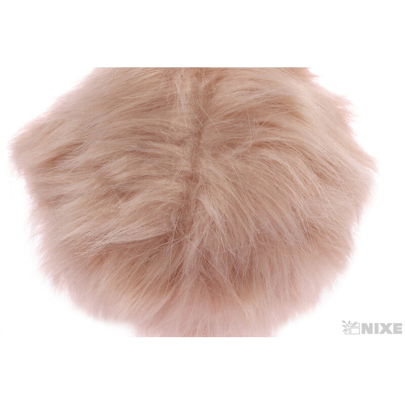 ZÁVĚS KOULE KOŽEŠINA 15cm*RŮŽOVÁ