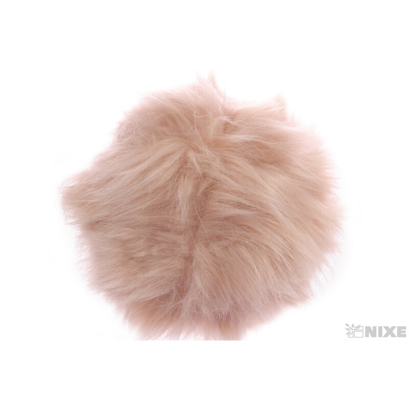 ZÁVĚS KOULE KOŽEŠINA 15cm*RŮŽOVÁ