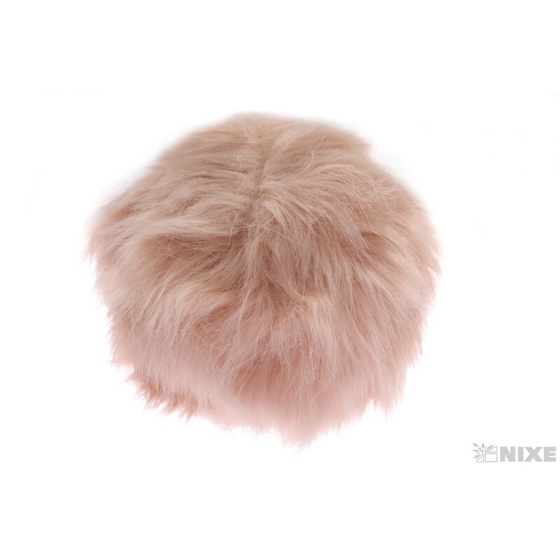 ZÁVĚS KOULE KOŽEŠINA 15cm*RŮŽOVÁ