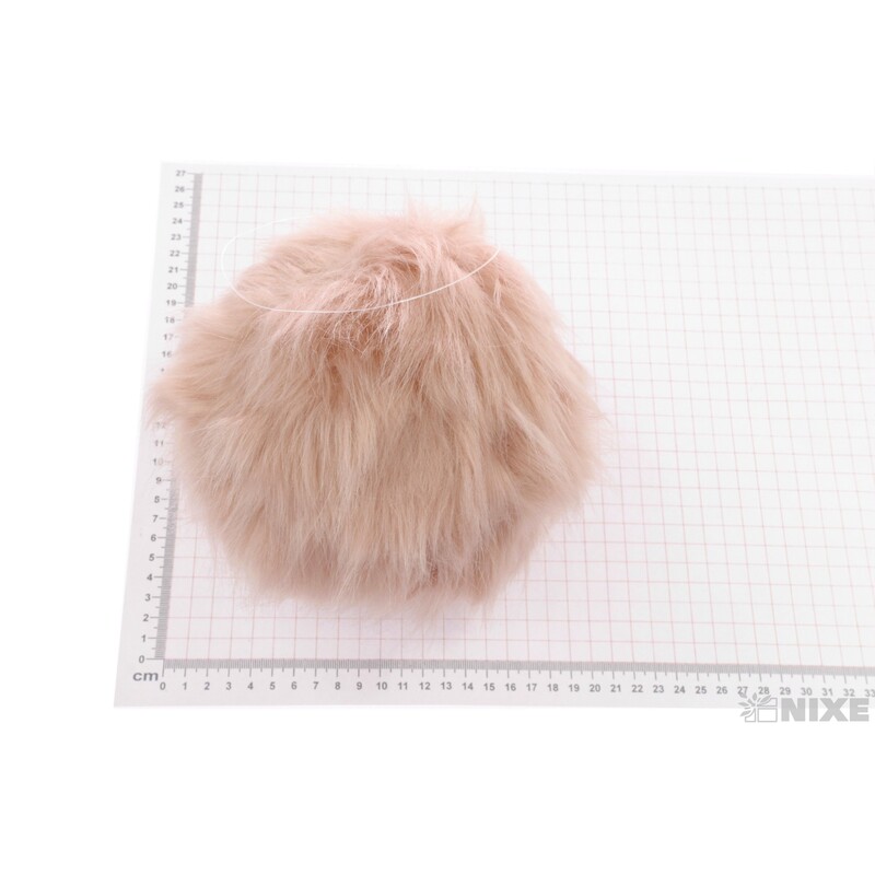 ZÁVĚS KOULE KOŽEŠINA 15cm*RŮŽOVÁ