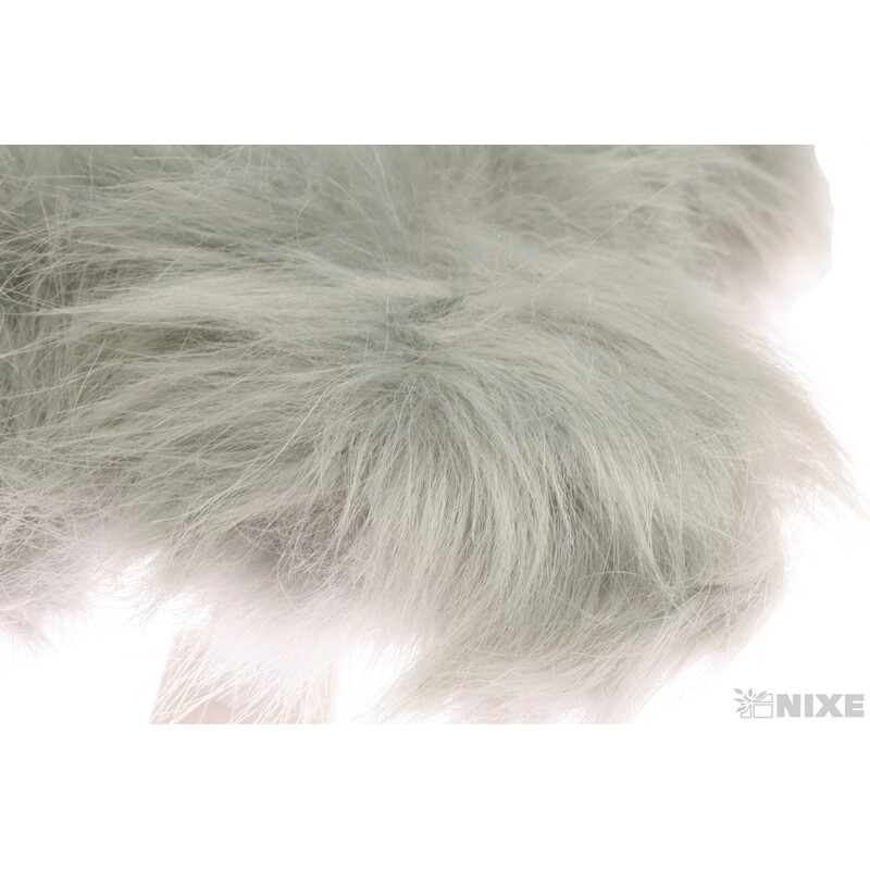 ZÁVĚS HVĚZDA KOŽEŠINA 25cm*ŠEDÁ