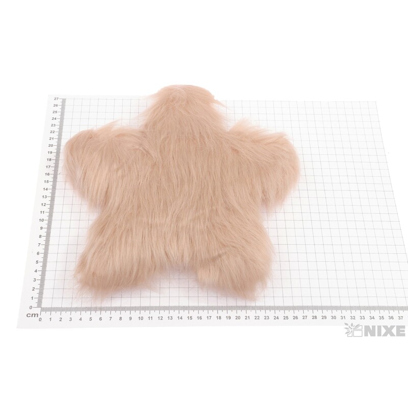 ZÁVĚS HVĚZDA KOŽEŠINA 25cm*RŮŽOVÁ