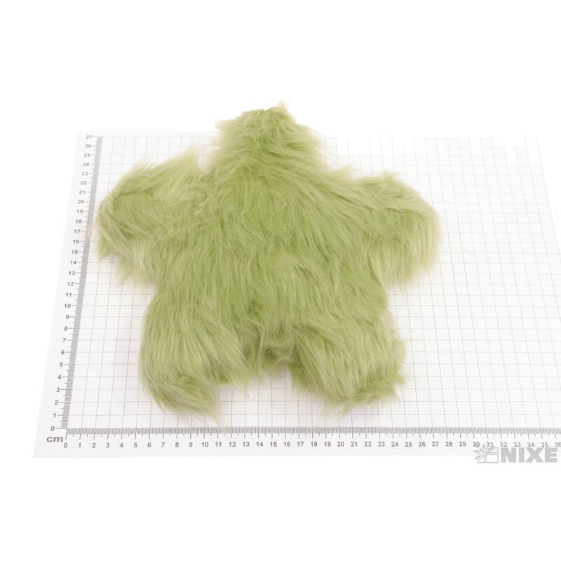 ZÁVĚS HVĚZDA KOŽEŠINA 25cm*ZELENÁ