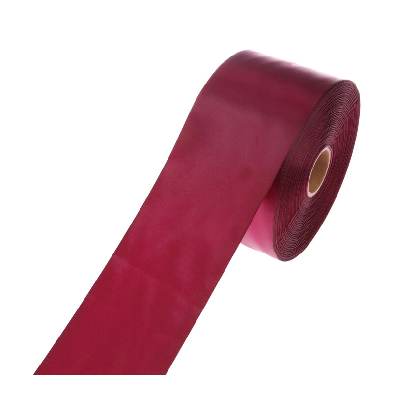 SATÉNOVÁ STUHA TTR JS 100mmx100m*BORDOVÁ BURGUNDY