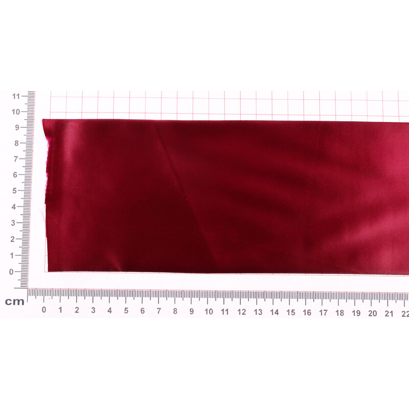 SATÉNOVÁ STUHA TTR JS 100mmx100m*BORDOVÁ BURGUNDY