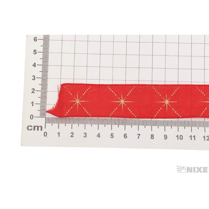 STUHA POTISK DR 25mmx20m*ČERVENÁ
