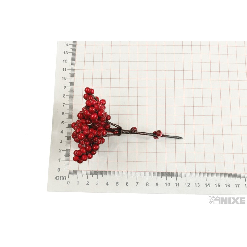 JEŘABINA 12cm 12ks*ČERVENÁ