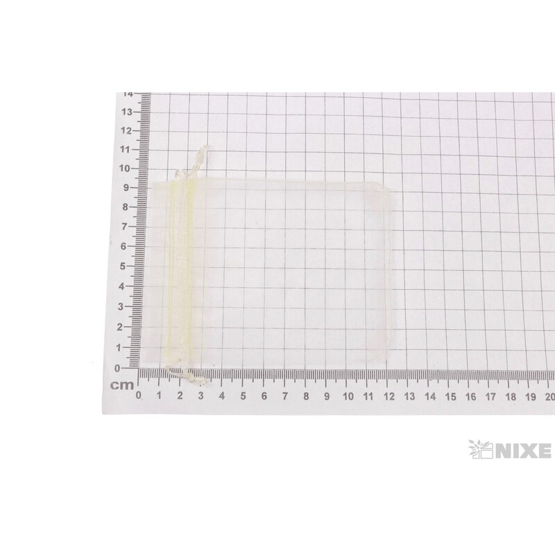 SÁČEK ORGANZA 09x12cm*KRÉMOVÁ