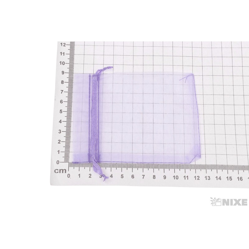 SÁČEK ORGANZA 09x12cm*FIALOVÁ