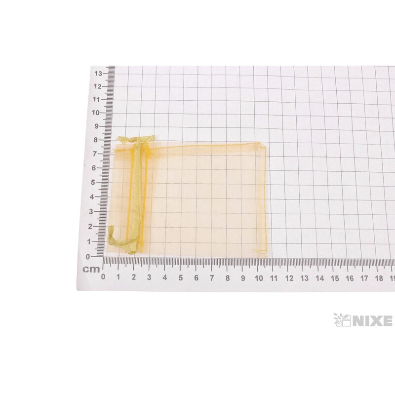 SÁČEK ORGANZA 7,5x10cm*ZLATÁ