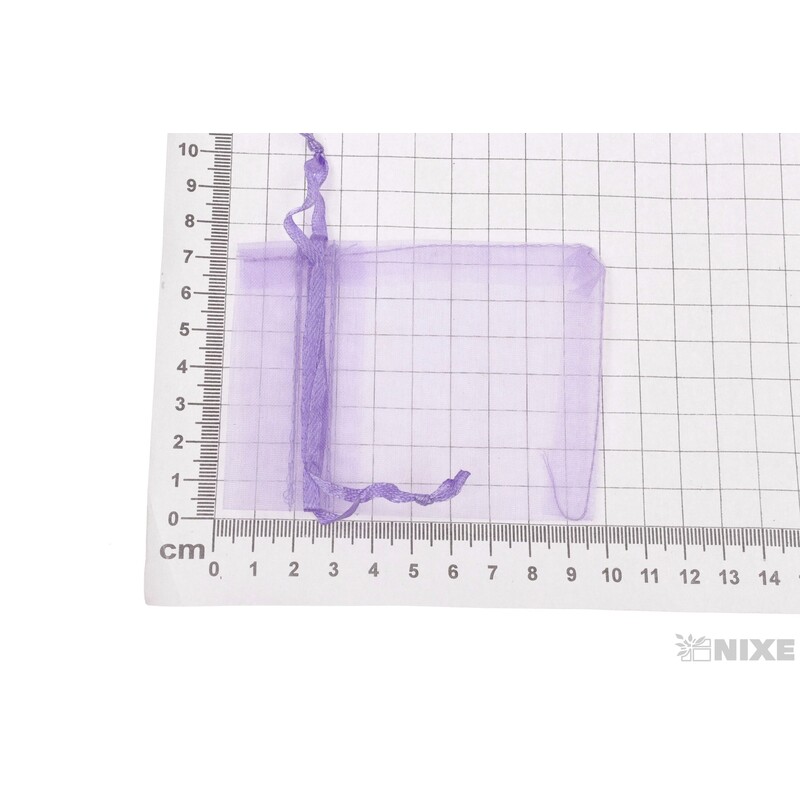 SÁČEK ORGANZA 7,5x10cm*FIALOVÁ