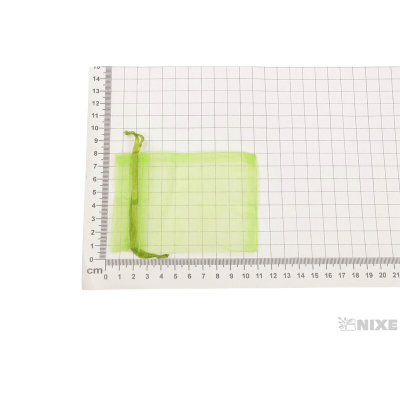 SÁČEK ORGANZA 7,5x10cm*ZELENÁ SV.