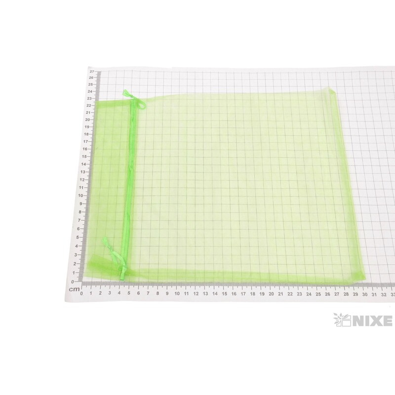 SÁČEK ORGANZA 24x30cm*ZELENÁ SV.