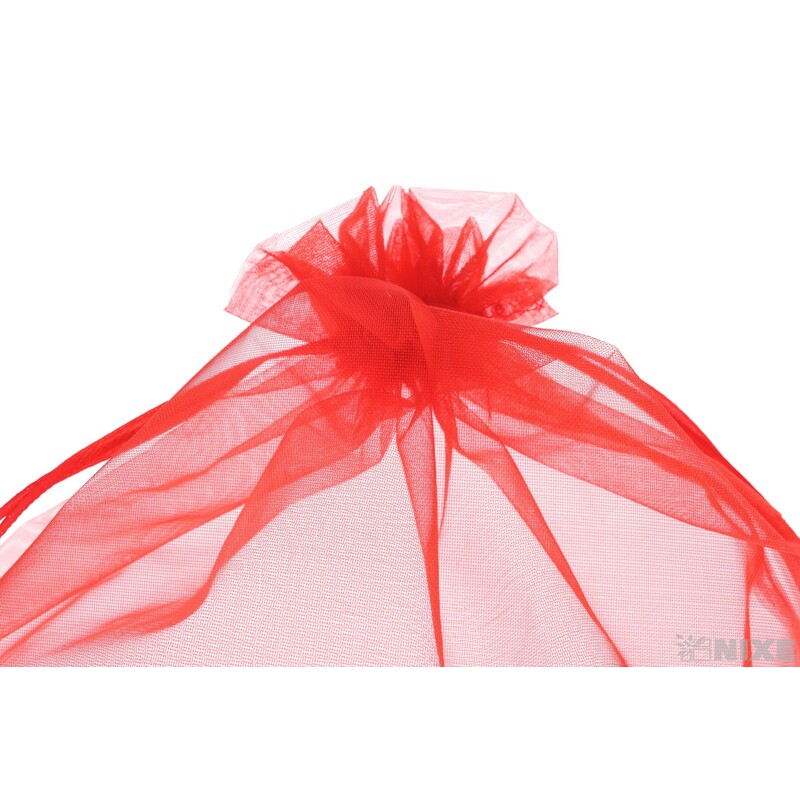 SÁČEK ORGANZA 24x30cm*ČERVENÁ