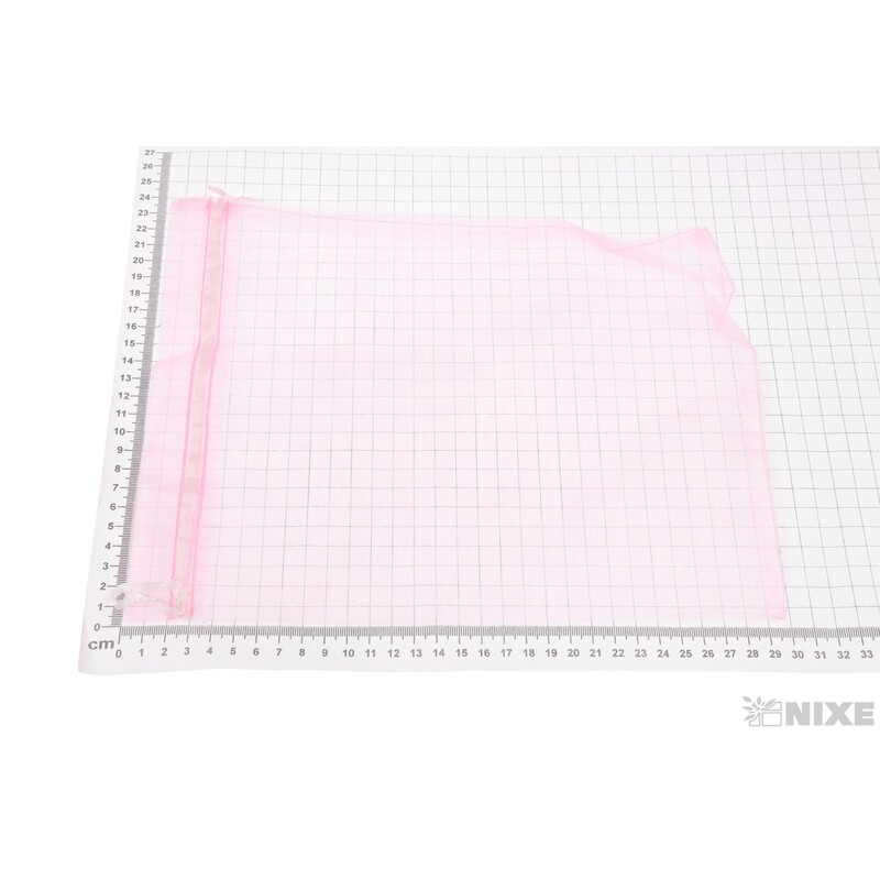 SÁČEK ORGANZA 24x30cm*RŮŽOVÁ
