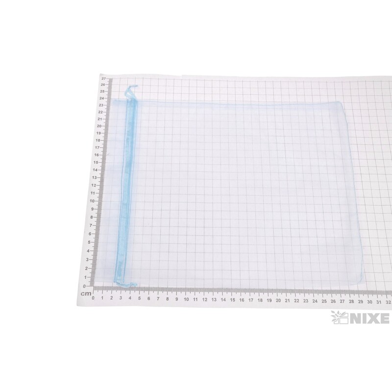 SÁČEK ORGANZA 24x30cm*MODRÁ SV.