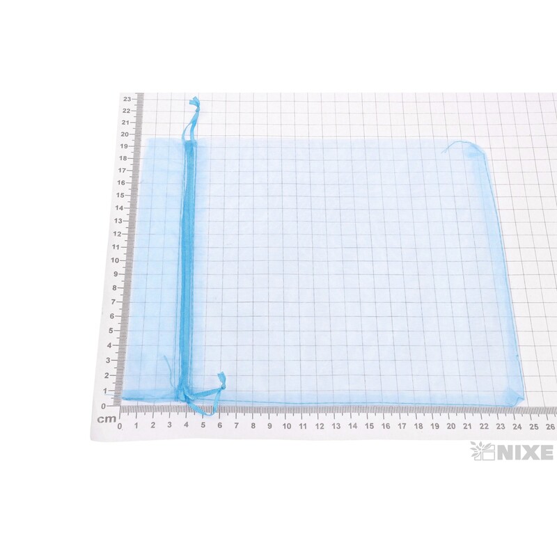 SÁČEK ORGANZA 20x25cm*MODRÁ