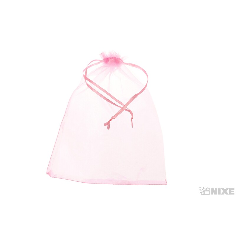 SÁČEK ORGANZA 20x25cm*RŮŽOVÁ