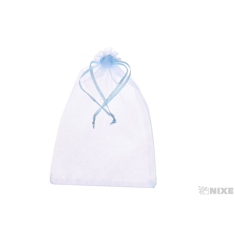 SÁČEK ORGANZA 15x23cm*MODRÁ SV.