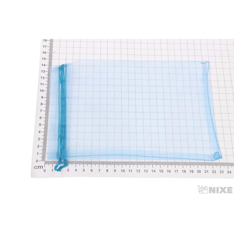 SÁČEK ORGANZA 15x23cm*MODRÁ