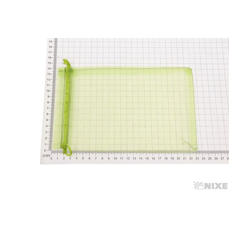 SÁČEK ORGANZA 15x23cm*ZELENÁ