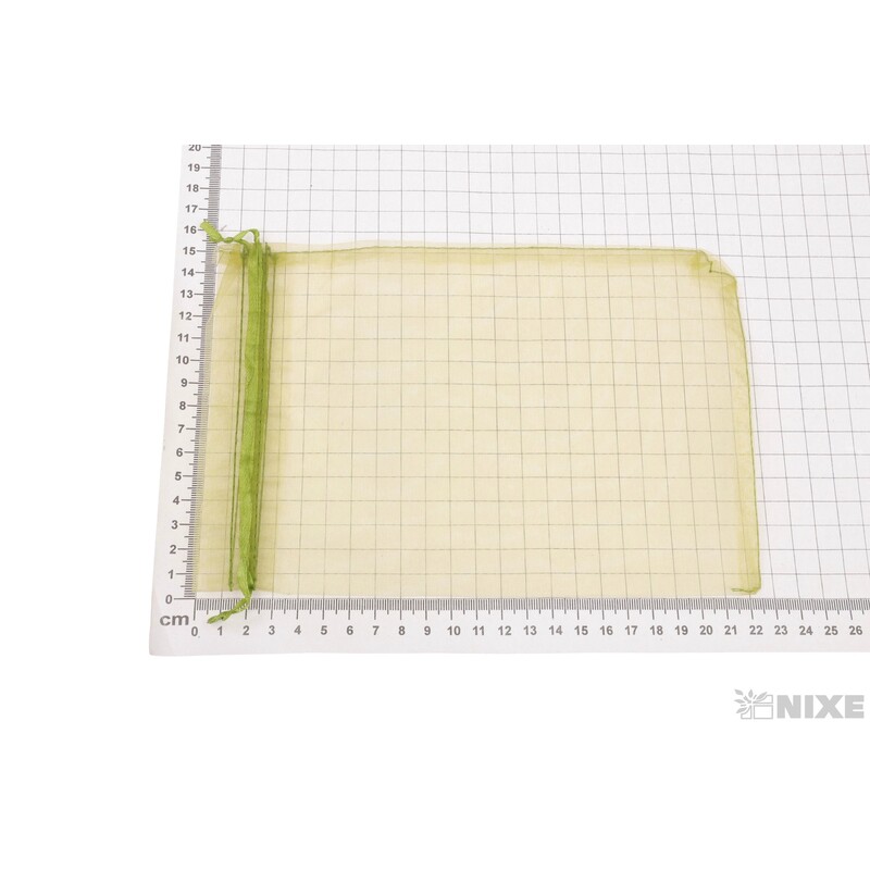 SÁČEK ORGANZA 15x23cm*ZELENÁ POVADLÁ