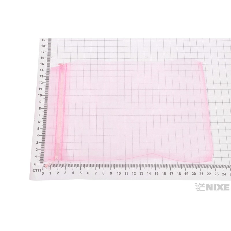 SÁČEK ORGANZA 15x23cm*RŮŽOVÁ