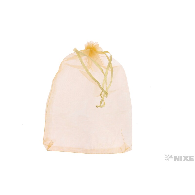 SÁČEK ORGANZA 20x25cm*ZLATÁ