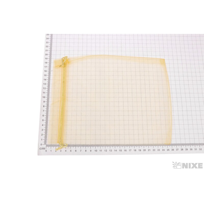 SÁČEK ORGANZA 20x25cm*ZLATÁ