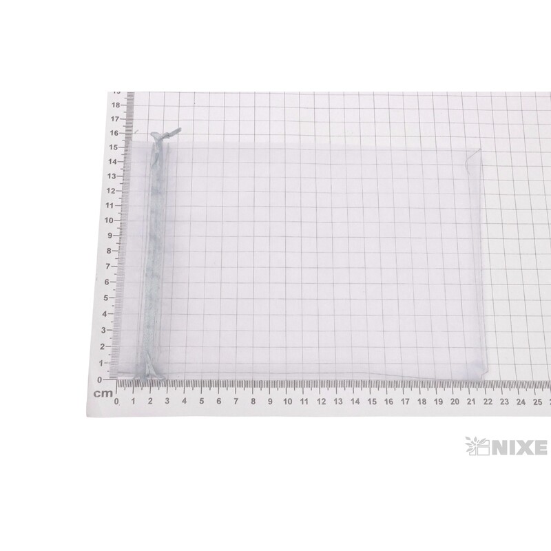 SÁČEK ORGANZA 15x23cm*STŘÍBRNÁ