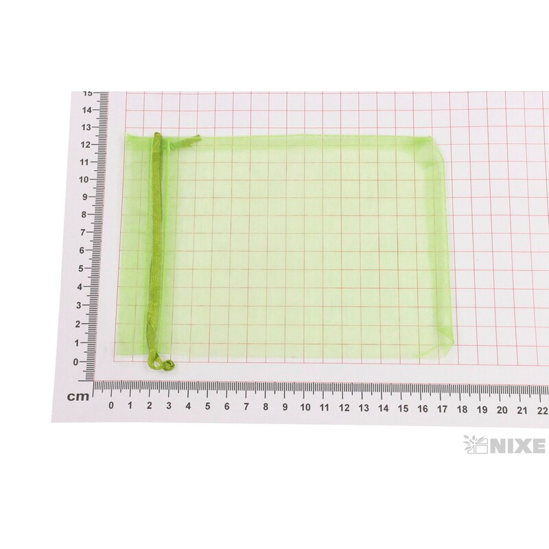 SÁČEK ORGANZA 12x17cm*ZELENÁ