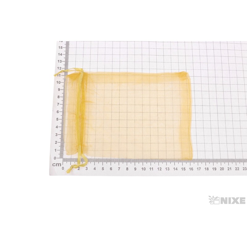 SÁČEK ORGANZA 12x17cm*ZLATÁ