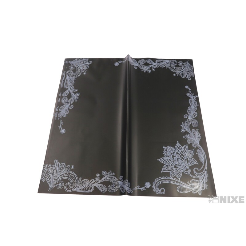 ARCH PLAST 58x58cm 25ks*ČERNÁ