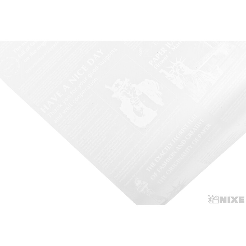 ROLE PLAST NOVINY 58cmx5yd*BÍLÁ