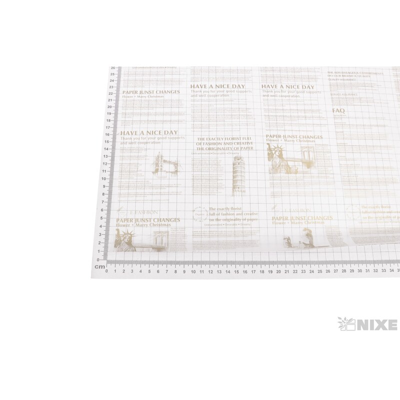 ROLE PLAST NOVINY 58cmx5yd*ZLATÁ