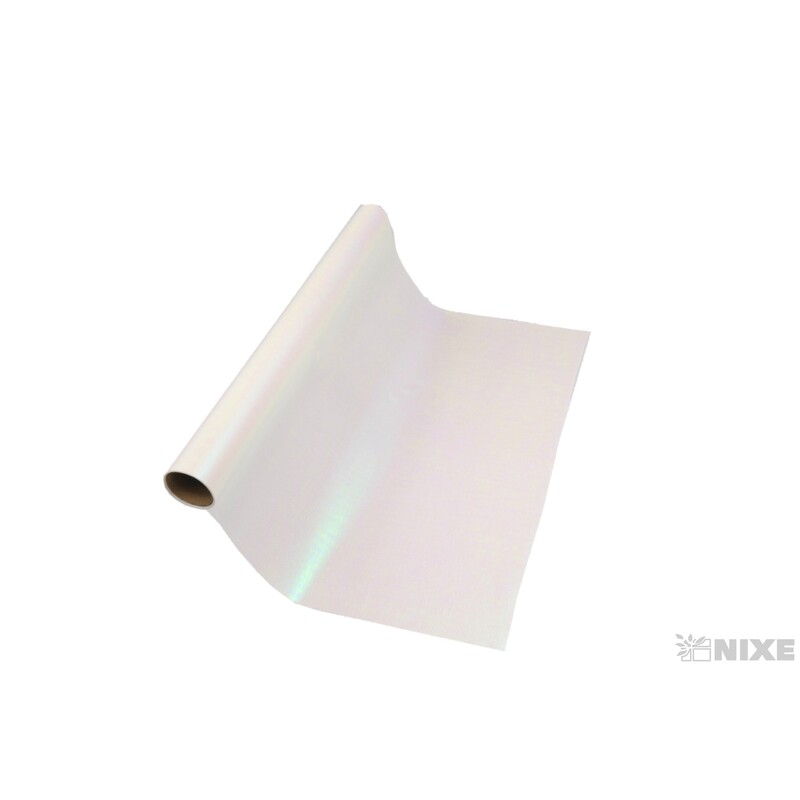 ROLE HOLOGRAM 50cmx5yd*BÍLÁ