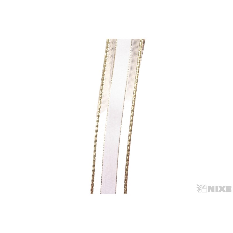 PES MONOF. DR. 15mmx25m*BÍLÁ+ZLATÁ 103100