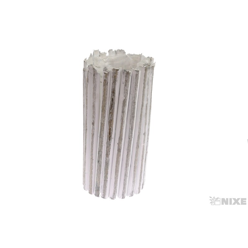 OBAL KRUH 17x19x39cm*BÍLÁ