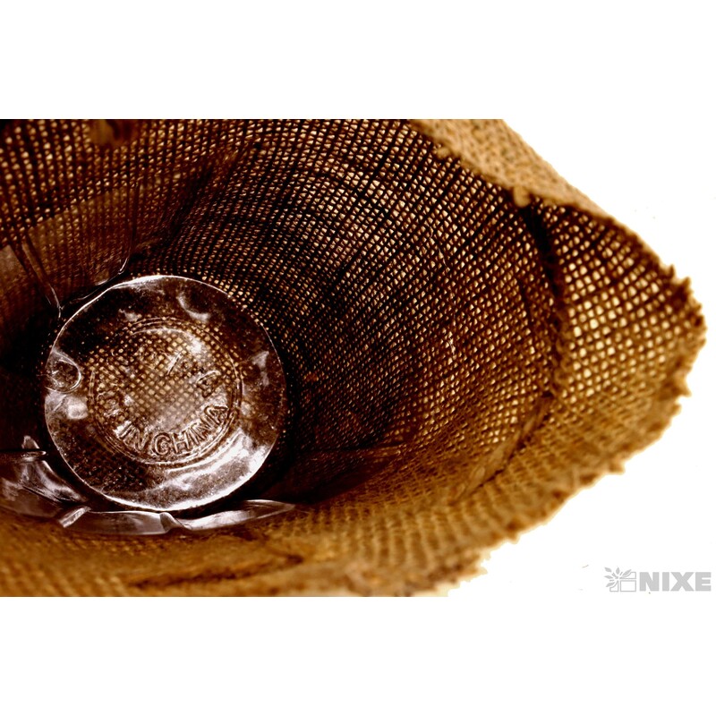 OBAL JUTA 13cm*PŘÍRODNÍ