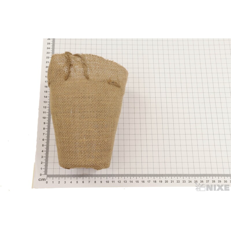 OBAL JUTA 13cm*PŘÍRODNÍ