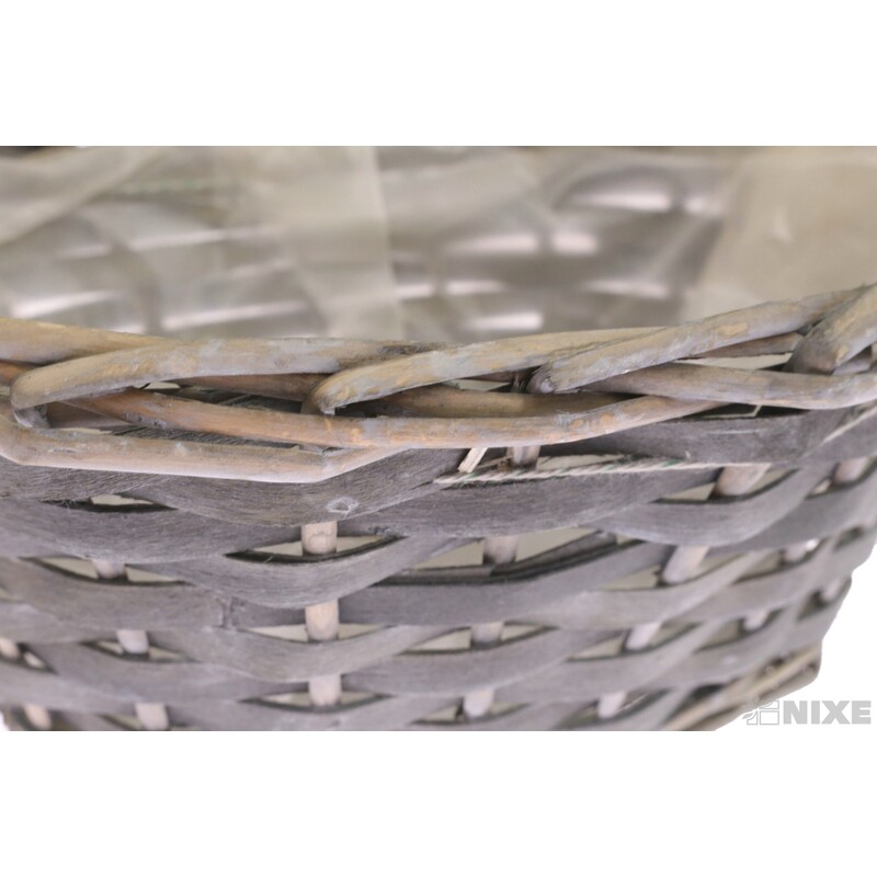 MISKA OVÁL 20x15cm*ŠEDÁ