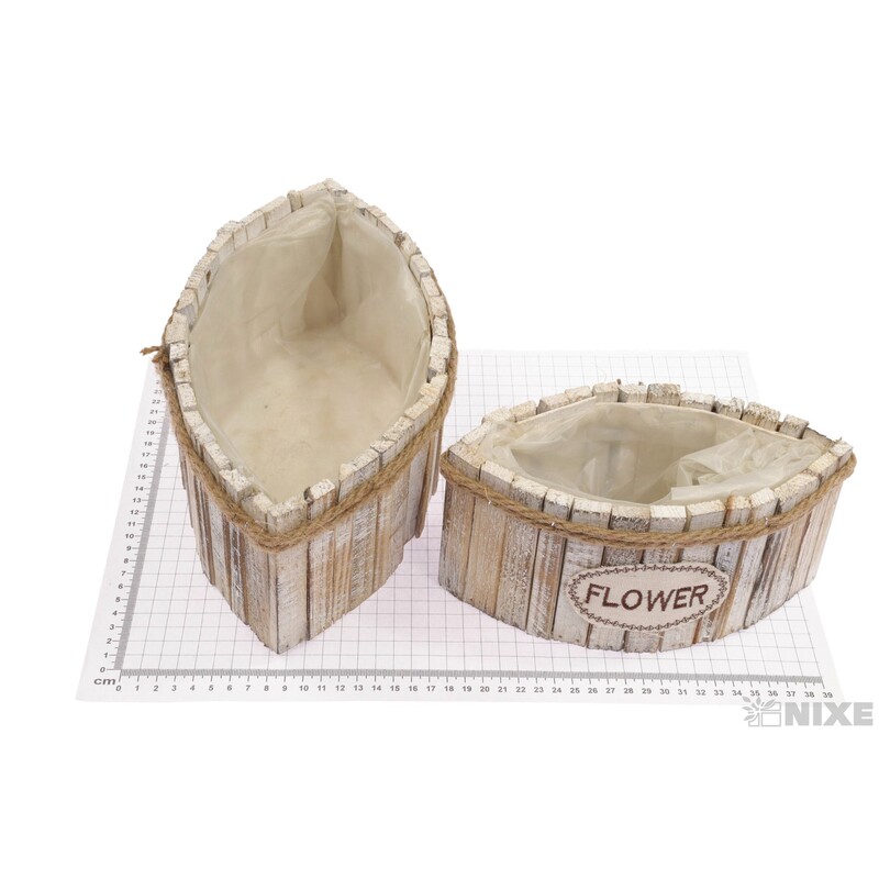 OBAL D LOĎKA 28x14x11cm 19x9x10*PŘÍRODNÍ